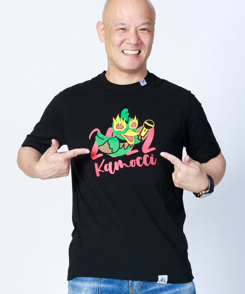 ジャケットinプリントクルーネックカットソー