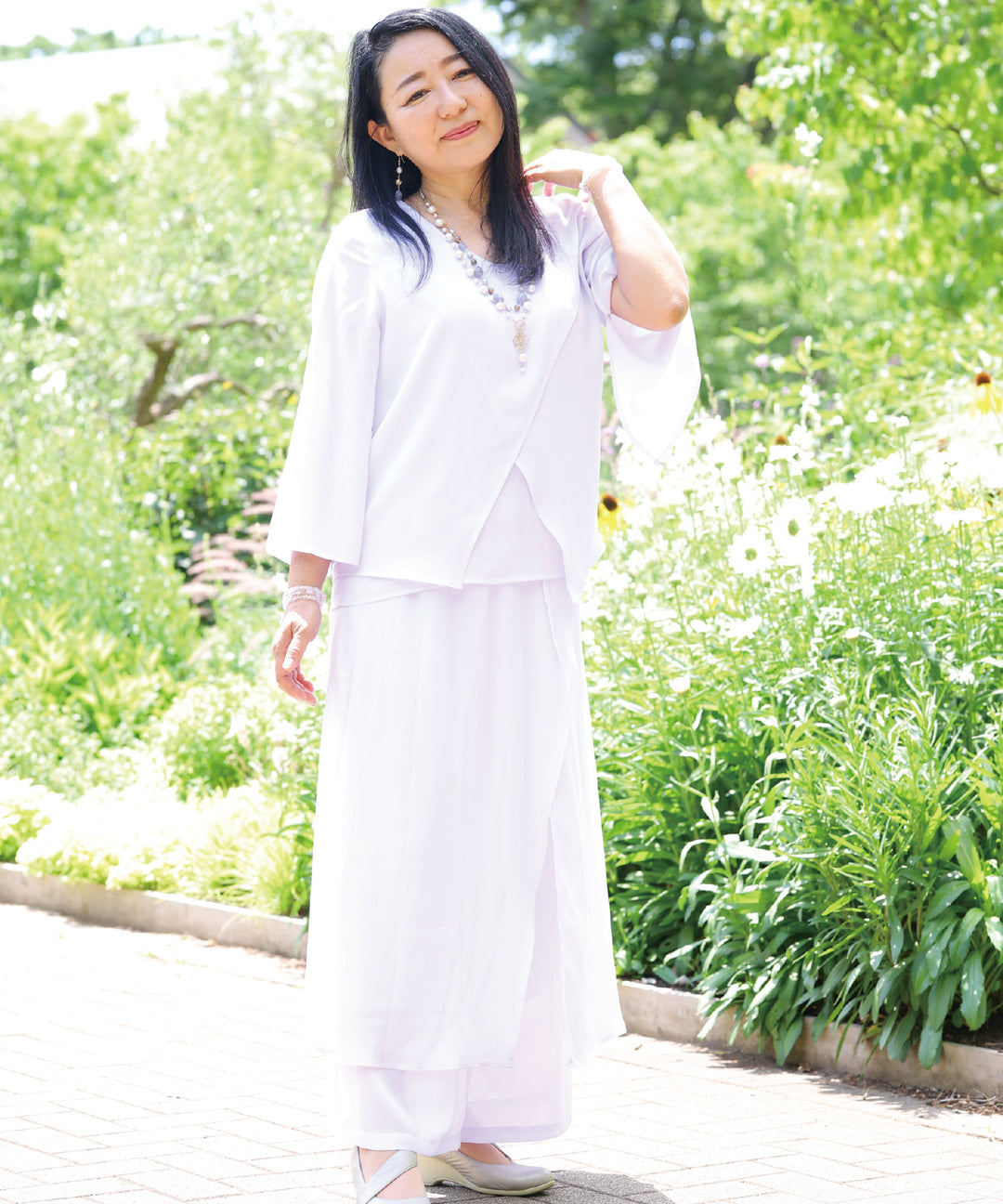 シフォンドッキングスカーチョ