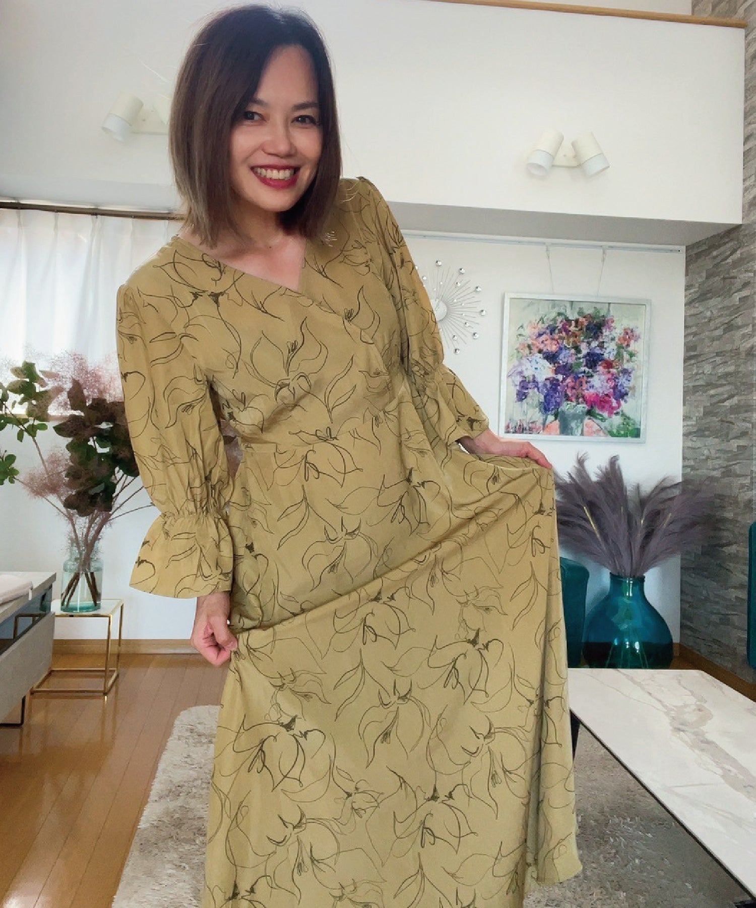 HOUSE OF LOTUS 花柄 カシュクールワンピース Mサイズ カシュクール花柄ワンピース – 1899-mall 公式通販