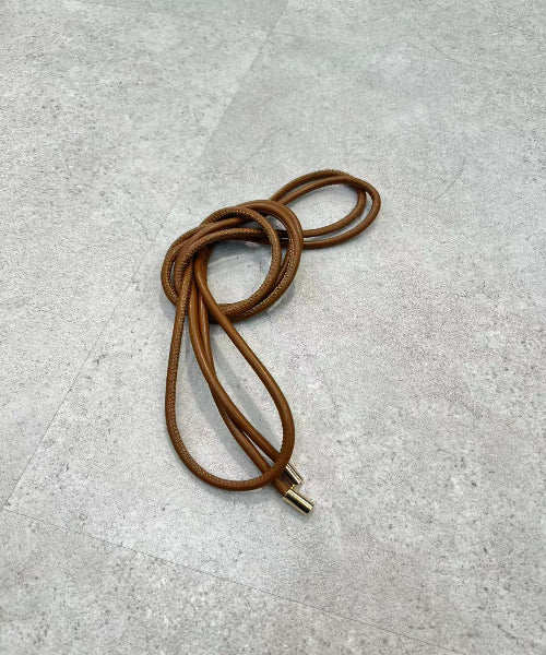 レザー調ロープベルト