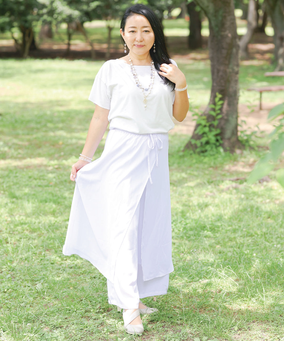 シフォンドッキングスカーチョ