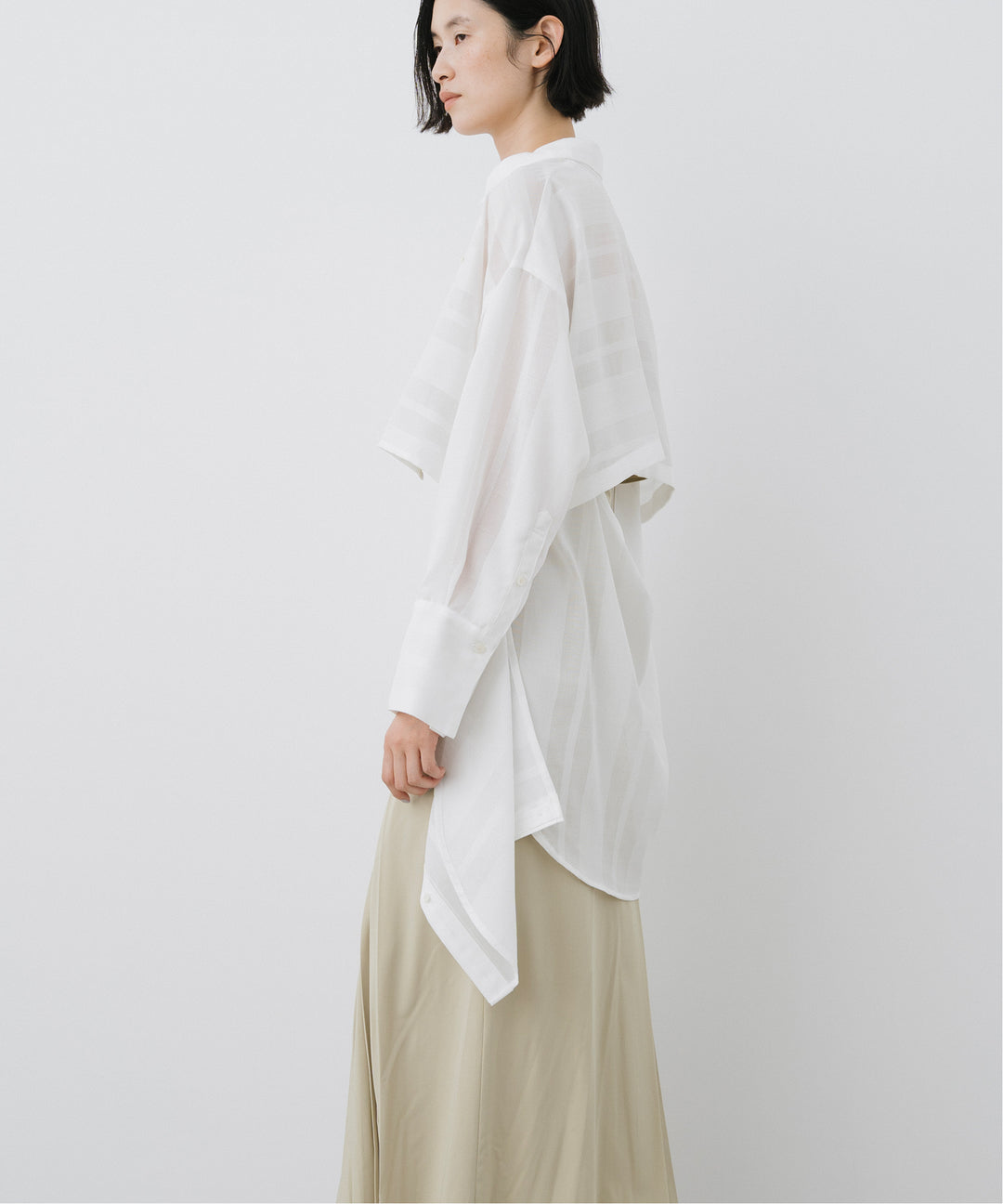 Slash Regular Collar Shirt