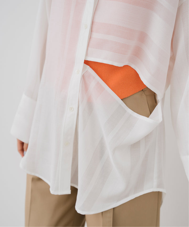 Slash Regular Collar Shirt