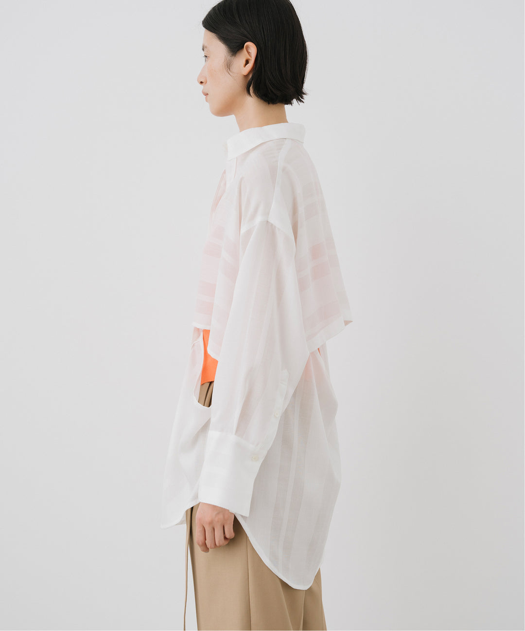 Slash Regular Collar Shirt