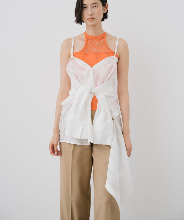 Slash Regular Collar Shirt