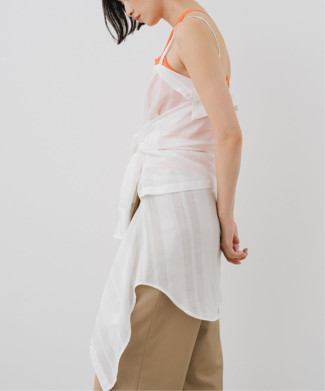 Slash Regular Collar Shirt