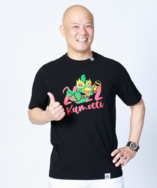 ジャケットinプリントクルーネックカットソー