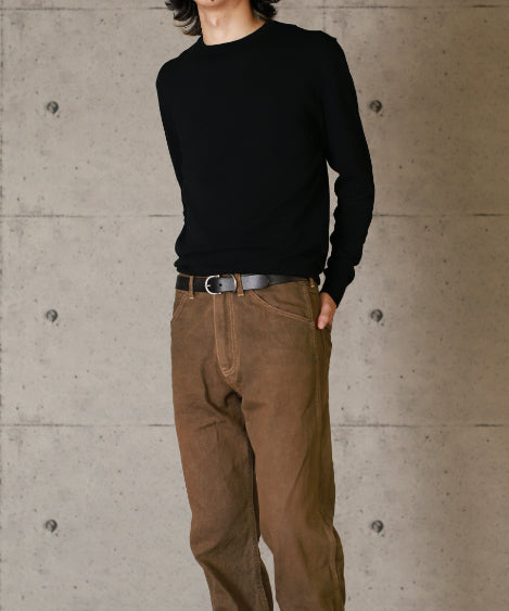 特別限定商品 クルーネックニット 日本製