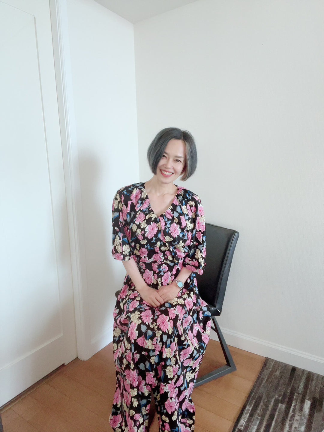 ドルマンスリーブギャザーOP