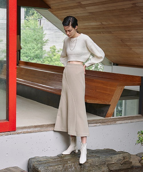 Cropped Knit Tops（クロップドニットトップス）