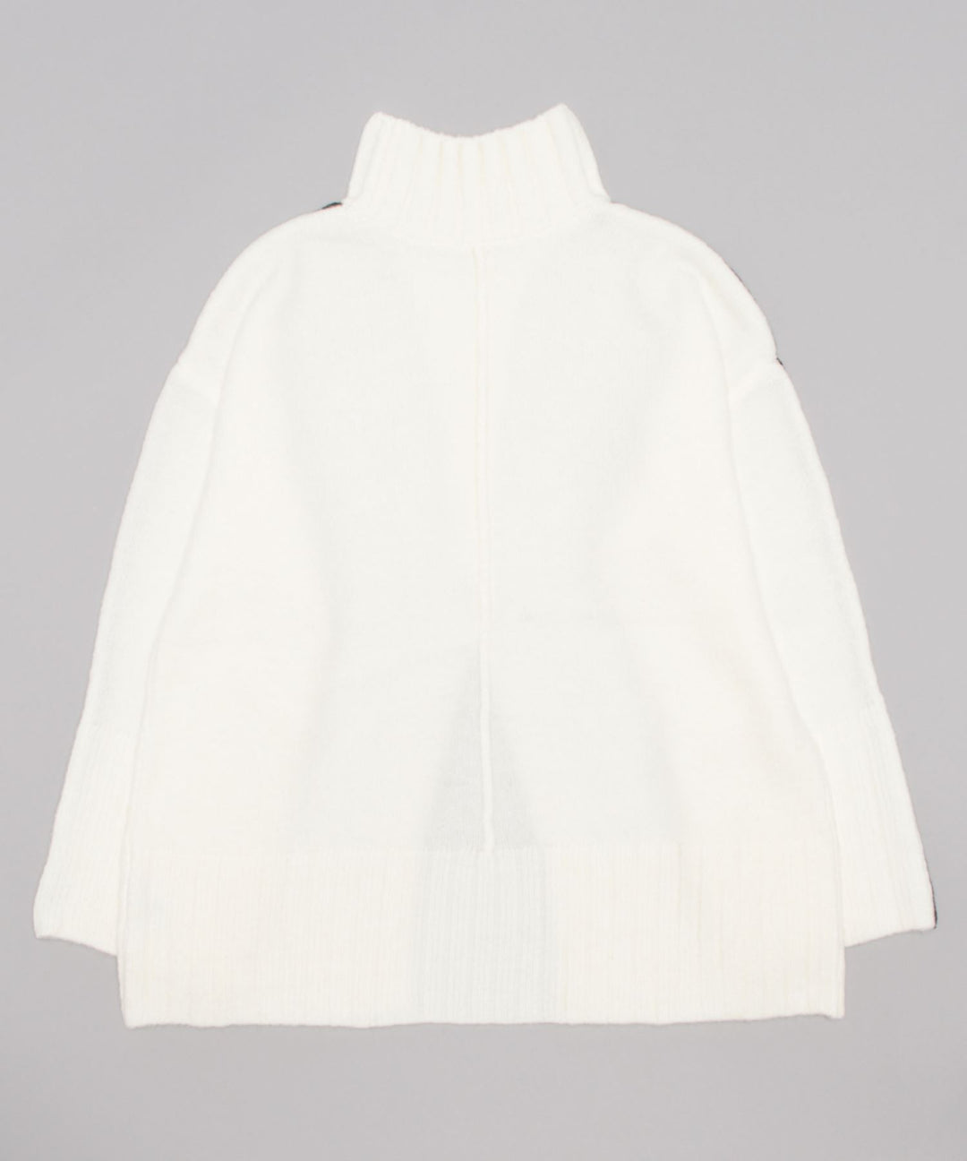 Turtle Neck Slit Knit Tops（タートルネックスリットニットトップス）