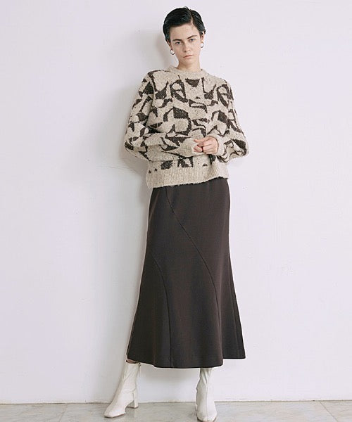 Wave Semi Flare Skirt（ウェーブセミフレアスカート）