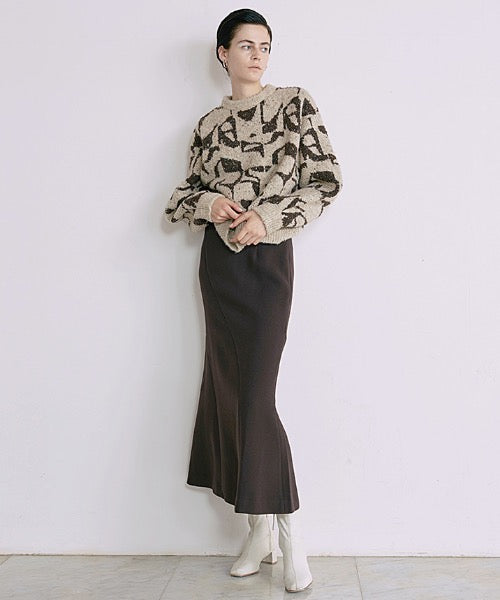 Wave Semi Flare Skirt（ウェーブセミフレアスカート）