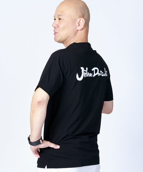 ジャケットinプリントクルーネックカットソー