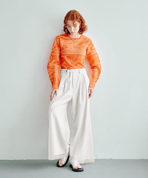 Tulle Wide Pants（チュールワイドパンツ）