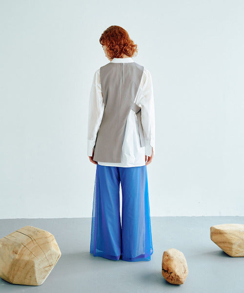 Tulle Wide Pants（チュールワイドパンツ）