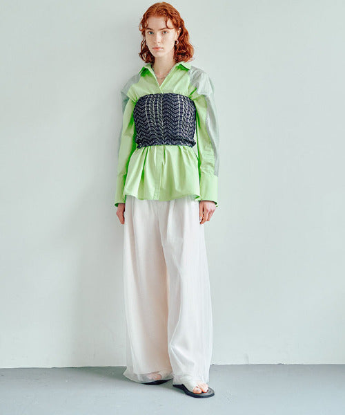 Tulle Wide Pants（チュールワイドパンツ）