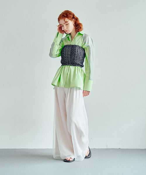 Tulle Wide Pants（チュールワイドパンツ）