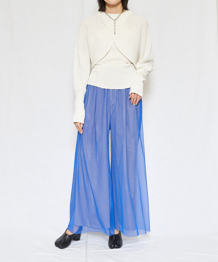 Tulle Wide Pants（チュールワイドパンツ）