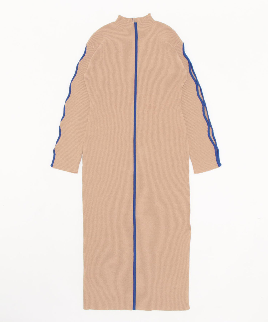 Bicolor Rib Knit Onepiece（バイカラーリブニットワンピース）