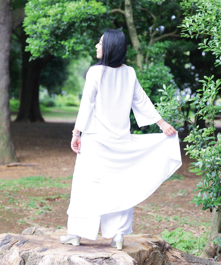 シフォンドッキングスカーチョ
