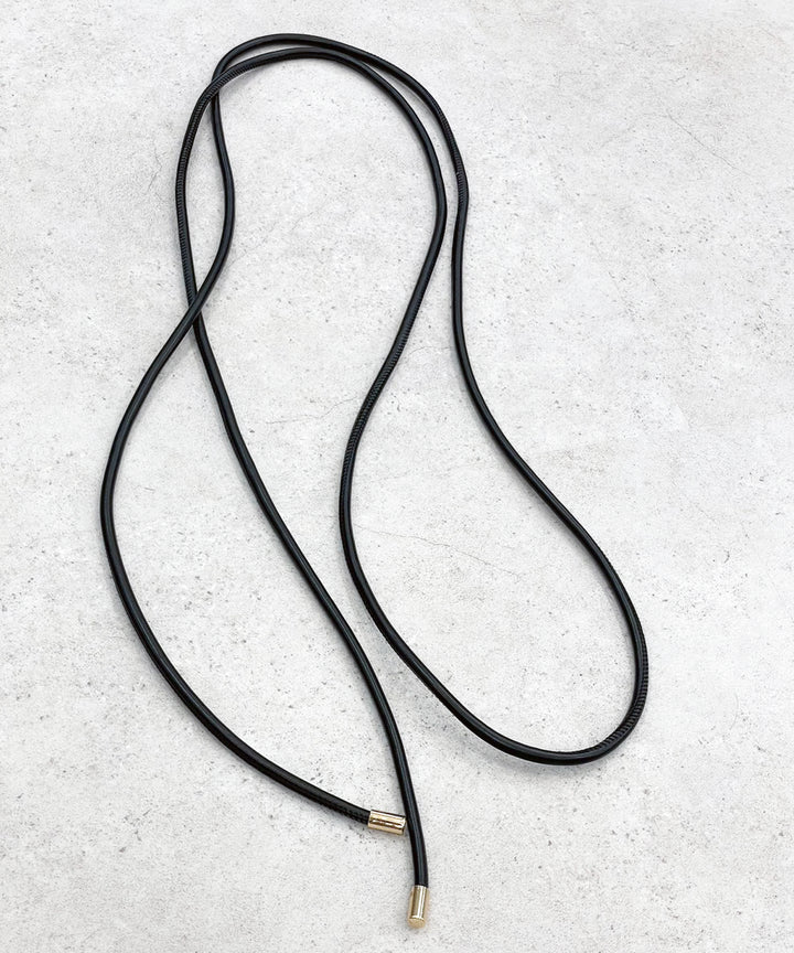 レザー調ロープベルト