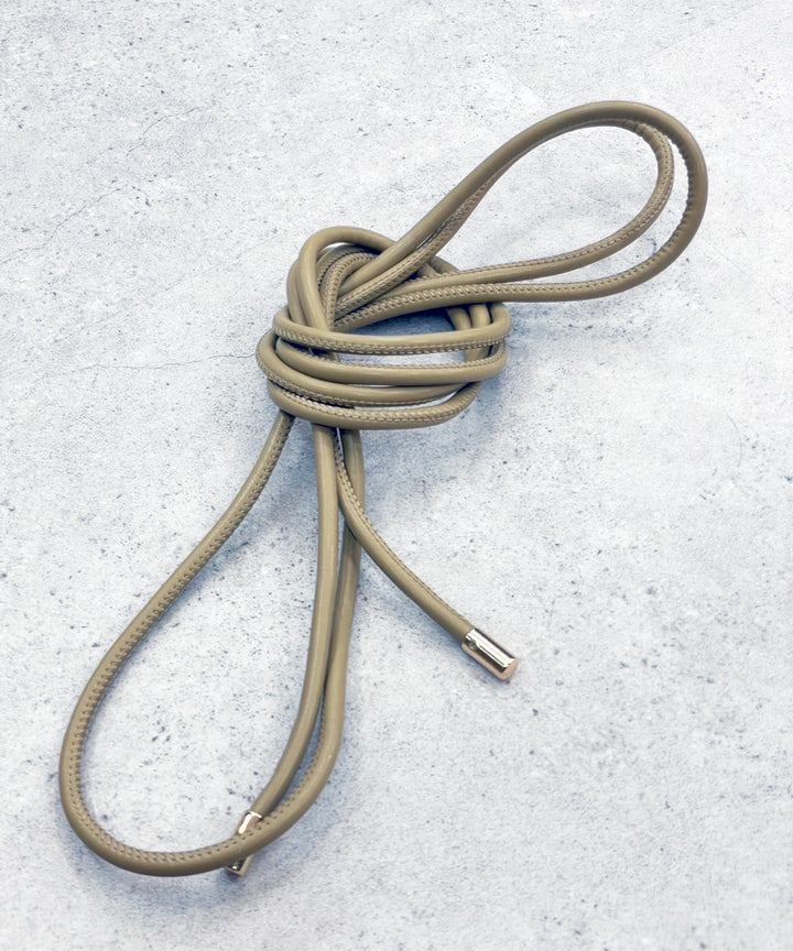 レザー調ロープベルト