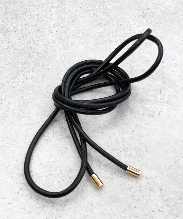 レザー調ロープベルト