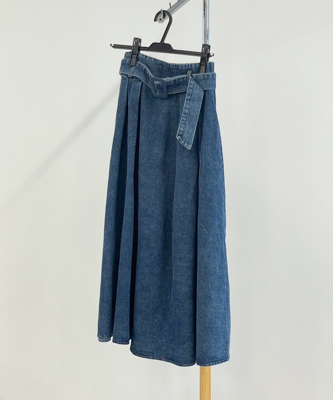 ☆【30年デニム】ベルト付きデニムスカート