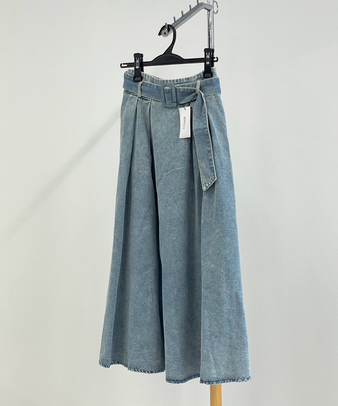 ☆【30年デニム】ベルト付きデニムスカート