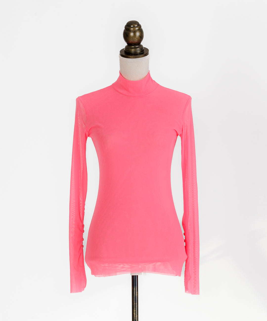 ハイネックシアートップス