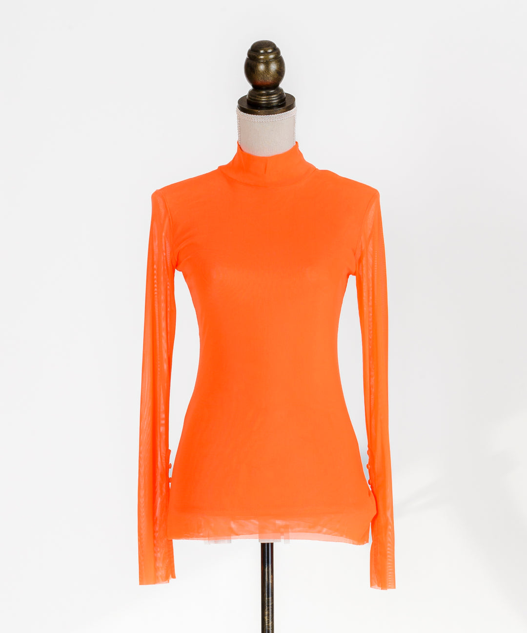 ハイネックシアートップス