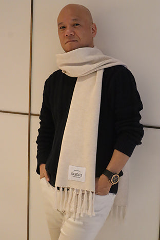 KAMOCCI ロゴマフラー