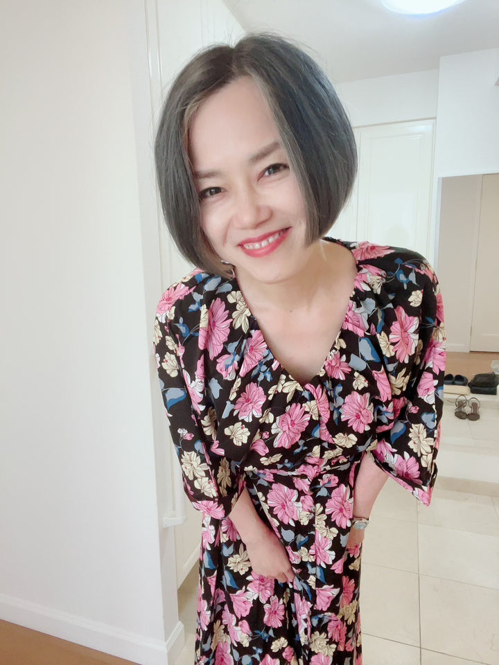 ドルマンスリーブギャザーOP