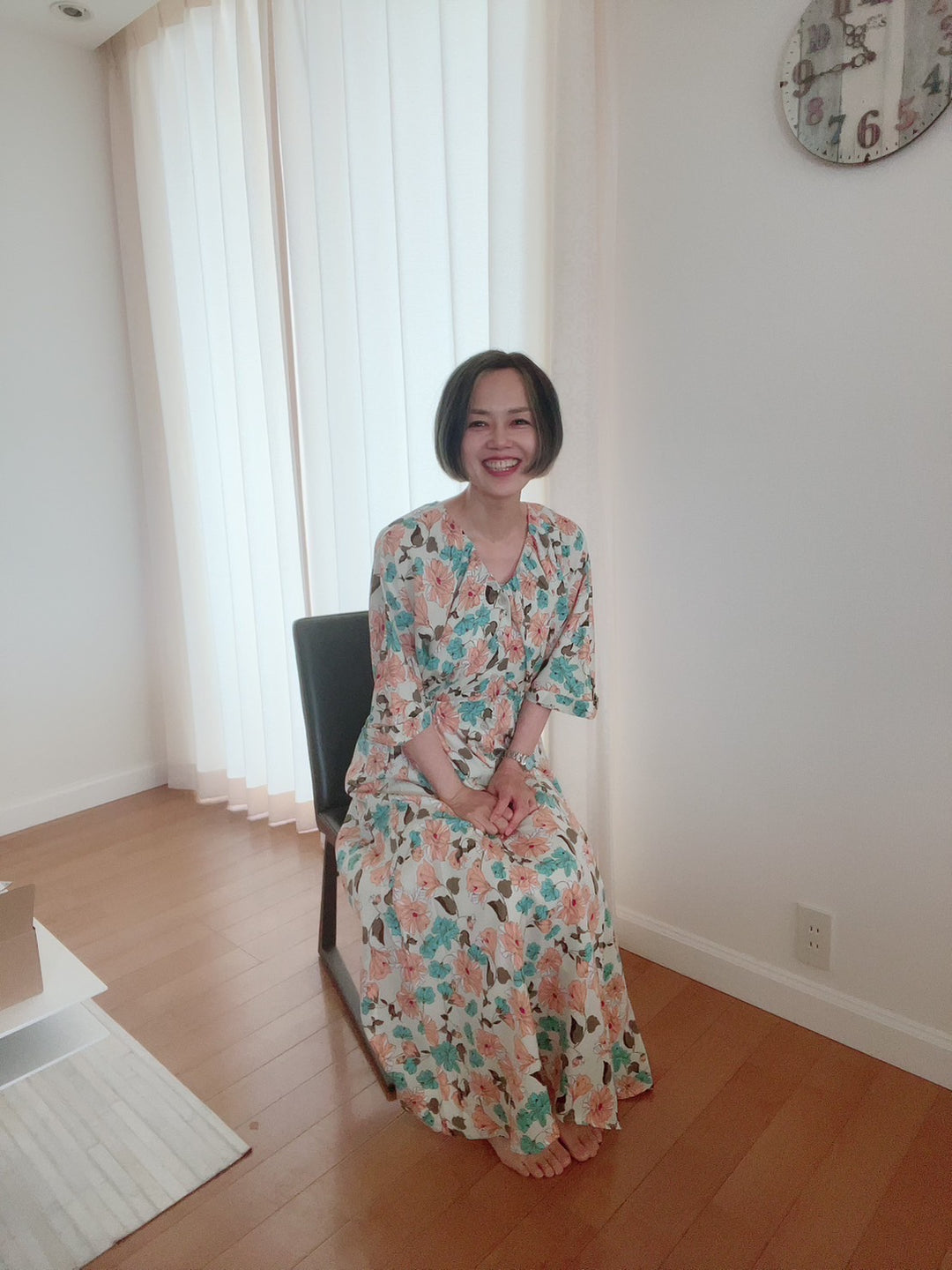 ドルマンスリーブギャザーOP