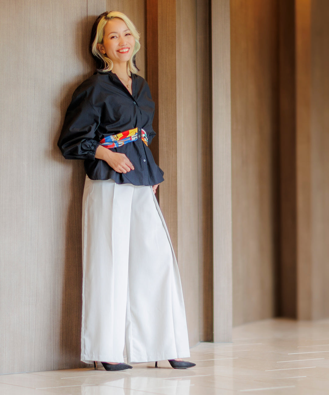 タックワイドスラックス