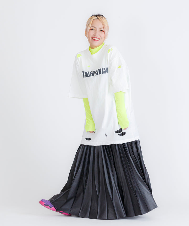 ハイネックシアートップス