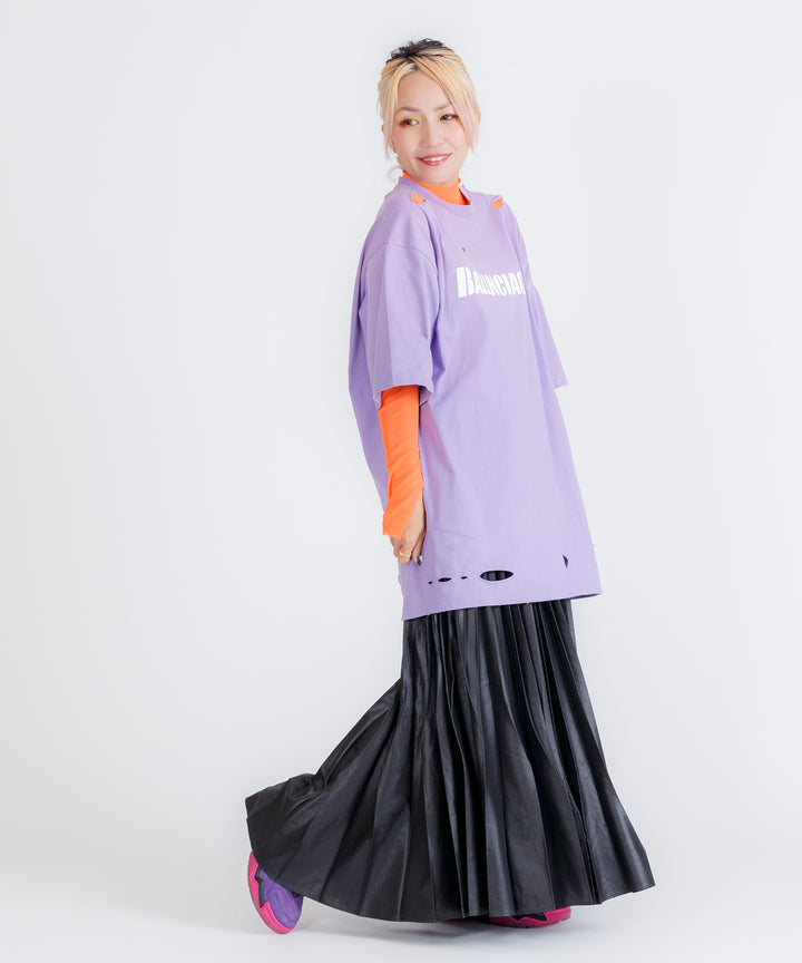 ハイネックシアートップス